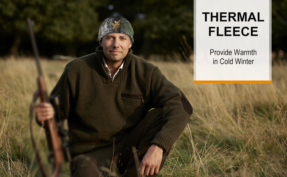 Sabertoo Camo Beanie Hat for Hunting TREE